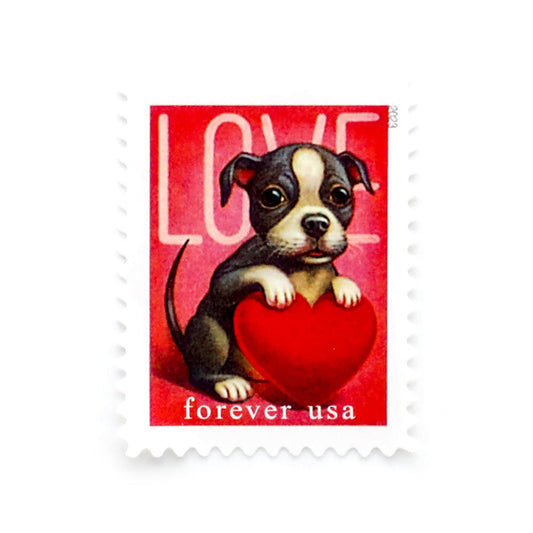 100Pcs 2023 First-Class Forever Stamps - Love: Kitten&Puppy
