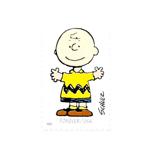 100Pcs 2022 First-Class Forever Stamps - Charles M. Schulz Framed Stamps