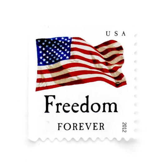 100Pcs 2012 First-Class Forever Stamp - Flag & Equality