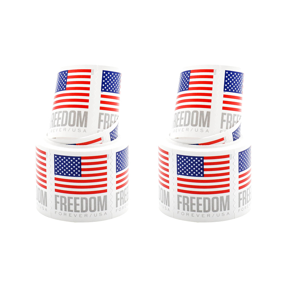 100Pcs 2023 US Flag Forever Stamps